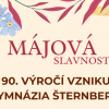Májová slavnost, 90. výročí vzniku Gymnázia Šternberk